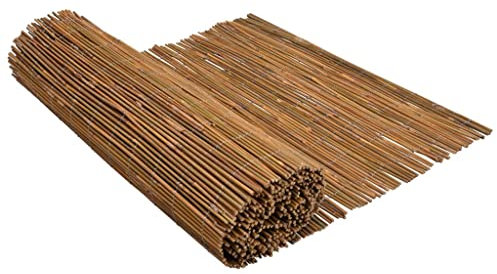 Canisse Brise Vue Bambou, Clôture de Jardin Bordure de Jardin 500x100 cm