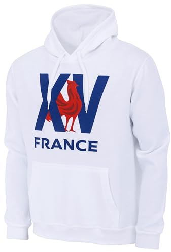 XV de France Rugby-Kapuzenpullover, offizielle Kollektion FFR, französische Rugby-Nationalmannschaft, Größe XXXL