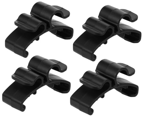 VANZACK 4 Stück Teiliges Kabelclips Kabelhalter für Kabelmanagement mit Spezieller Nut Leicht Kompakt Langlebig zur Kabelführung Am Headset