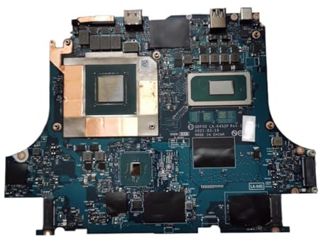 kvcccss Scheda Madre for Laptop LA-K452P I7 11800H RTX 3060 284MK G15 5511