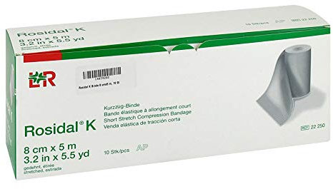 ROSIDAL K Binde 8 cmx5 m 10 St