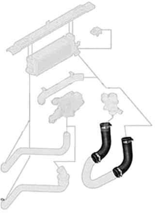 Borg & Beck BTH1547 Turbo Hose To Fit Ford Transit 2 0TDCi