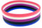 Patch Nation Genderfluid Gay Pride Lesbian LGBT Flagge Silikon Armbänder