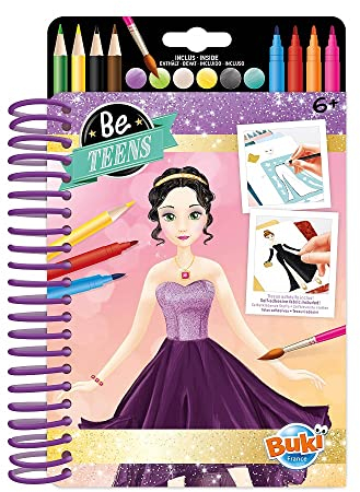 Buki France - Blocco Moda Abiti da Sera, CM102, A partire da 6 anni