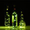 KALUO 3M 30 LED Green Color Bottle Lights (6 Pack),Copper Wire Cork Rope Lights Battery Operated for Wine Bottle,Starry String Light for Parties, Wedding, Christmas Decoration