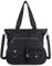 Angel Kiss Handtasche Damen Schultertasche Multifunktionale Umhängetaschen Gewaschenes Veganes Leder Wasserdicht mit Reißver Schlusstaschen
