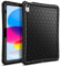 Fintie Silikon Hülle für iPad 11. Generation 11 Zoll 2025, iPad 10 Generation 10.9 Zoll 2022- [Bienenstock Serie] Leichte rutschfeste Stoßfeste Schutzhülle Tasche Case Cover, Schwarz