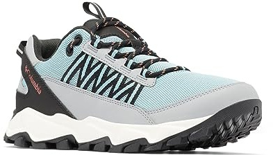 Columbia Women's Flow Fremont Sneaker, Stone Blue/Faded Peach, 41 EU