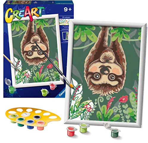 Ravensburger CreArt Hanging Out Paint By Numbers Kits for Children & Adults Ages 9 Years Up - Kids Craft Set