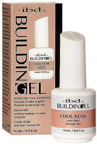 IBD Building Gel Cool Nude, 1er Pack (14 ml) – MADE IN USA – LED/UV Aufbaugel 2-in-1 für Nagelverlängerung