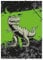 itenga Zeichenmappe DIN A3 mit Motiv - Gummizugmappe Sammelmappe - für Kinder Jugendliche Schüler Mädchen Jungen (TREX- A3)