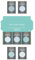 Rust-Oleum Kitchen Cupboard Paint in Satin Finish – Soft Blues Tester Box