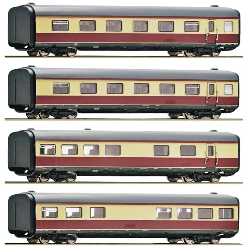 Roco 4-TLG. Set Mittelwagen zum Gasturbinentriebzug BR 602 DB | DC | Spur H0#6200003