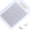280Pcs 20D Pre made Fan Eyelash Extensions D curl 0.05mm Mixed 8-14mm 20D Russian Volume Lash Extensions Premade Lash Fans 20D Cluster Lashes 0.05 D curl(20D 0.05-D-mix)