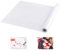 Zeichenpapier Rolle Kinder, 44cm x 10m Zeichenpapierrolle Weiß Papierrolle Malen, Kinder Malpapier Rolle, Skizzenrolle für Staffeleipapier, Bulletin Board-Papier, Wandkunst, Geschenkpapier