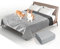 PICK FOR LIFE Wasserresistente Hundedecke, waschbare Decke für große und kleine Hunde, Schutz für Bett, Sofa, Auto – beidseitig verwendbar