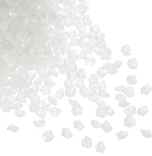 YOKIVE 3000 Pcs Glow in the Dark Rocks, Glowing Stones Luminous Decorative Pebbles, Great for Garden, Yard, Pool, Fish Tank, Walkways (White, 3-5-mm)