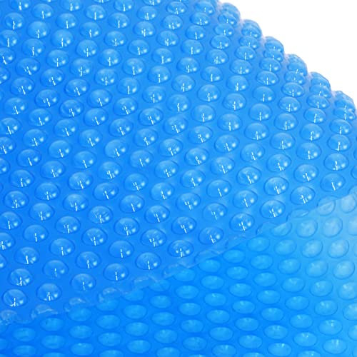 GarveeLife Solar-Poolabdeckung, 6,8 x 12,2 m, rechteckig, Solardecke für Innenpool und oberirdische Schwimmbäder, Blau