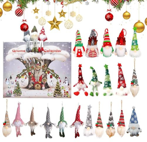Adventskalender 2024, Wichtelpuppen zum Sammeln, Weihnachts-Adventskalender, 24-Tage-Weihnachtskalender, Weihnachts-Adventskalender 2024, 24-Tage-Weihnachts-Adventskalender für die Weihnachtsfeiertage