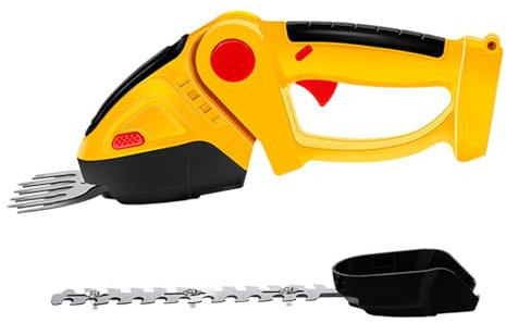 Taille-haie Électrique Sans Fil Cisaille À Gazon Coupe-herbe À Main Cisaille À Haie Pour Accessoires Jardin Pelouse