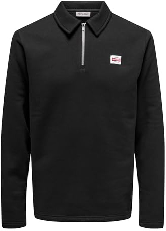 Only & Sons Herren Onsdawson Reg Halfzip Sweat Vd Onsdawson Reg Halfzip Sweat Vd (1er Pack)