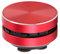 BT Bone Conduction Speaker, Portable Wireless Speaker with Stereo Bass Sound, Built in Microphone, FM Radio, Suction Cup, for Bathroom Outdoor Travel (Red)