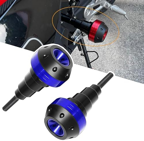 KABUTM Sturzpads Motorrad für BMW S1000XR S1000 XR S 1000XR 1000 XR, Motorrad Anti-Fallen Ball, Rahmen Sliders Crash Fallen Protektoren, Motor Schutz Stick, Protector Stange Zubehör,B Blue