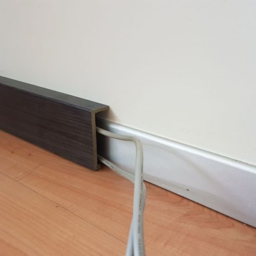 BATTISCOPA Copertura Marmo Copertura Copertura Marmo Dimensioni 90x35cm Prezzo al ml (Barra 2250mm) Colore Rovere Grigio