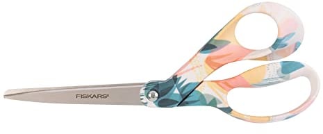 Fiskars Premier Bent Fashion Deco Scissors 8-Floral