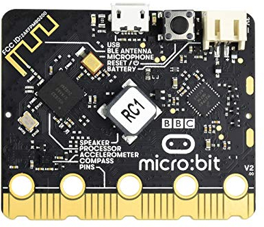Waveshare BBC Micro/-bit V2 Upgraded Processor Built-in Speaker and Microphone with Touch Sensitive Logo