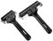 2 Pcs Rubber Brayer Rollers, Ink Printing Roller, Glue Painting Roller, Arts and Crafts Block Stamping Rollers for Printmaking Wallpaper, Block Printing Making, Application DIY - 2.4 inch/3.9 inch