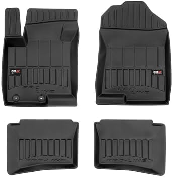 OMAC Gummi Fußmatten für Hyundai i20 2020-2025 Premium TPE Automatten Schwarz 4X
