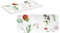 COFFRET PLAT A CAKE 36X15,5CM EN PORCELAINE