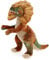 Keel Toys KEELECO – Plüschtier 100% recycelt – Ökologisches Spielzeug für Kinder – Plüschtier Dinosaurier Diloplosaurus 26 cm – SE2269