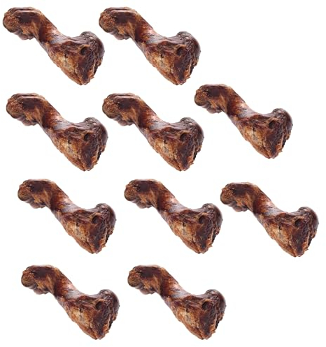 Maced 10x Geräucherter Natürlicher Hundeknochen 20 cm | Hundekauknochen | Hunde leckerlis | Kauknochen für den Hund | Hund zahnpflege