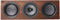 KEF Q650c Centre Channel Speaker, Walnut