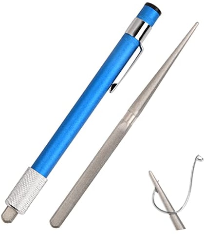 Affuteur de Couteaux, Aiguiseur de Couteaux Portatif Stylo Couteau Aiguiseur Poche Diamant Sharpener, Aiguiseur de Couteaux Multifonctionnel pour Cuisine Camping Pêche