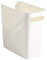 rongweiwang Bote de Basura Delgado sin Tapa Papelera Contenedor de Basura Baño Dormitorio Gabinete de Cocina Artículos de tocador Papelera de Almacenamiento, Blanco