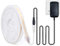 HEGEHE 5V COB LED Streifen, 320leds/m Superhell Hohe Dichte Licht, IP67 Wasserdicht Diffusion Flex LED Schlauch Schlafzimmer Küche Home Innendekoration (Warmweiß, 0.5M)