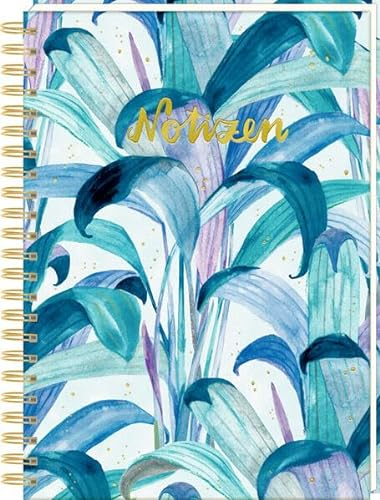 Ringbuch DIN A4: Notizen - All about blue