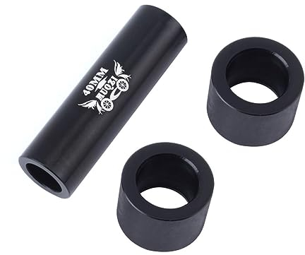 ULTECHNOVO Metallhülle Für Fahrrad Heimtrainer Fahrrad Aluminiumhülse Absorberhülse Ärmel 40mm Hülse Fahrrad Metallhülse