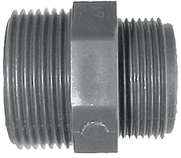 Jardibric - Mamelon PVC M - Raccords PVC à Visser - Raccordements Arrosage Enterré - PN10 (M 33x42 | M 26x34)
