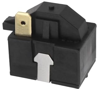YINETTECH Relé de Arranque Automático PTC Negro 1 Pin Compatible con LG Magic Chef Refrigerador/Deshumidificador P6R8MC