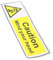 CATIEBYE Low Warning Sign Decal Watch Your Head Sticker Self Adhesive Safety Sign Easy to Apply Wall Sticker