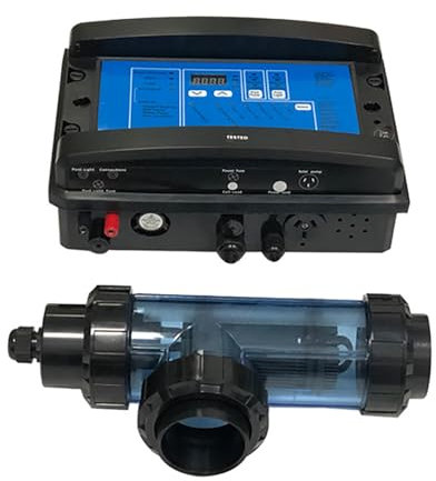 COYEUX Generador de Cloro salino, clorador de Piscina de Agua Salada 10/15/20/30/50 G/H, Mantiene el Agua de la Piscina Clara, para Piscina doméstica