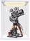 HCAEIOFJ Clear Acrylic Display Case for Lego Disne 43230 Applicable for Walt Disney Tribute Camera Display Box Gift(Display Case Only) (White Bottom+Top Light)
