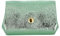 Porte-Monnaie Cartes Cuir Véritable Irisé pour Femme - Petit Portefeuille Brillant à Magnétique 3 Compartiments - Chic Élégant - Vert