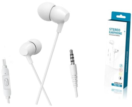 PUTEQINP Auriculares Audífonos in Ear,Auriculares Jack 3,5mm,Amplia Audifonos Alambrico Auriculares de oído Abierto