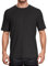 Peakwell Uomo T-Shirt con Protezione Solare Rashguard UPF 50+ Camicie Sportive Maglie Funzionali Outdoor Manica Corta, Nero, L