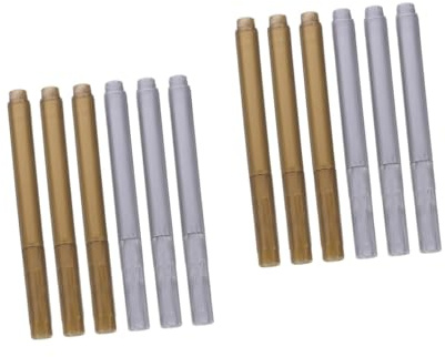 Gatuida 12pcs Washable Paint Marker Pens for Crafts Wine Glasses Vibrant Colors for Art Projects Scrapbooking and Creative Decor